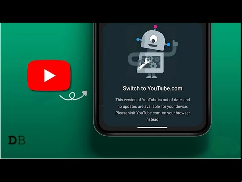 This Version of YouTube is Out of Date (2025): Switch to YouTube.com | ✅ Fix YouTube Problem